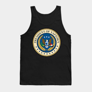 President Of Yaptown Tank Top